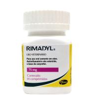 Rimadyl 75mg Zoetis 14 Comprimidos Mastigáveis Antinflamatório Cães
