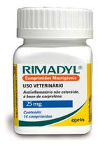 Rimadyl Zoetis 25mg 14 Comprimidos