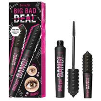 Rímel Benefit Cosmetics BadGal Bad Gal Bang em tamanho real + Mini