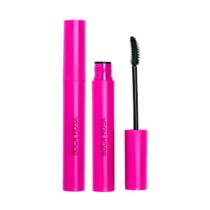 Rímel Máscara de Cílios Boca Rosa Preta Secagem Rápida Aplicador Curvo