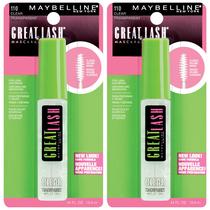 Rímel MAYBELLINE Great Lash, lavável e transparente para cílios 2x Rímel MAYBELLINE Great Lash, lavável e transparente para cílios 2x