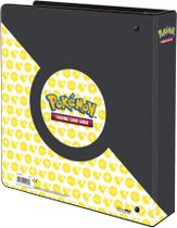 Ring Binder Ultra Pro Pokémon Pikachu 2" e 3 furos amarelo