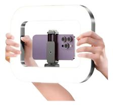 Ring Led Quadrada SLF-21 Profissional Com Tripe 2.10m 5V