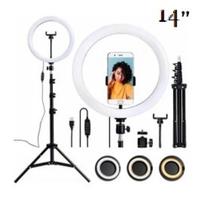 Ring Light 10 12 14 Polegadas com Tripé 2.1M Profissional Ring Light 10 12 14 Polegadas com Tripé 2.1M Profissional
