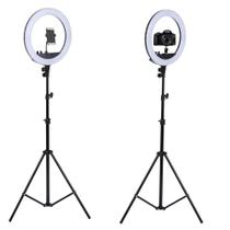 Ring Light 10 " e Tripé Para Youtube Maquiagem p/ Fotografia