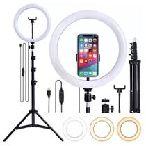 Ring Light 14 Polegadas com Tripé 2.1M Profissional Ring Light 14 Polegadas com Tripé 2.1M Profissional