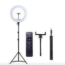 Ring Light 14 Profissional Tripé 2.1m+controle remoto E Novidade