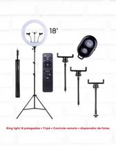 Ring light 18 (46cm) polegadas completo Ring light 18 (46cm) polegadas completo
