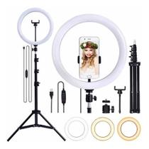 Ring Light 18 Polegadas 45cm KIT BLOGUEIRA Tripe 2m