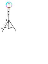 Ring Light 26 Cm Rgb Luz Led Iluminador Luz Colorida