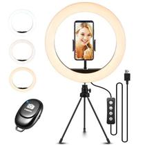 Ring Light 26Cm Luz Selfie Maquiagem Youtuber Tripé Pequeno Ring Light 26Cm Luz Selfie Maquiagem Youtuber Tripé Pequeno
