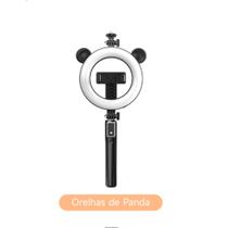 Ring Light 6 Polegadas com Tripé 48 LEDs Luz Fria Quente Morna Dobrável Controle Remoto Oberon OR-16