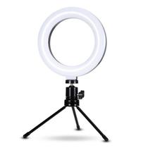 Ring Light 6 Polegadas Led 15Cm Mesa Video Fotos Iluminador
