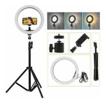 Ring Light Anel 30cm 12 - DS RING LIGHT - Preto - USB