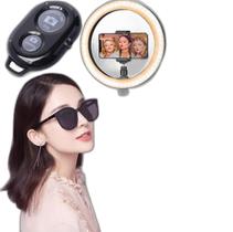 Ring Light Celular Anel Luz Led Selfie Iluminador Hing Braço