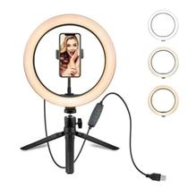 Ring Light Com Tripé Led Selfie Vídeo Youtube Ligth Makeup