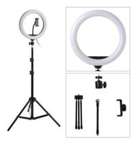 Ring light com tripé
