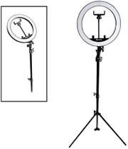 Ring Light Completo Iluminador Portátil 10 + Tripé 2 Metros