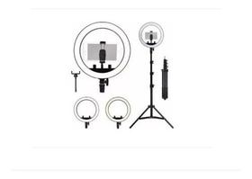 Ring Light Completo Iluminador Portátil 26cm Com Tripé 2m Ring Light Completo Iluminador Portátil 26cm Com Tripé 2m