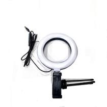 Ring Light Completo Iluminador Portátil + Tripé (14 ou 16cm)