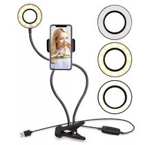 Ring Light Completo Suporte Celular Maguiagem Live Stream