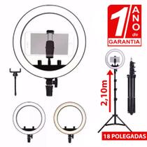 Ring Light de 18 Polegadas 45cm com Tripé de 2,10m - Redshock