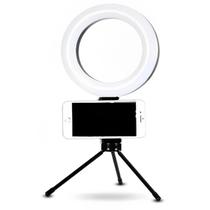 Ring Light De Mesa Com Tripé Selfie Maquiagem Vídeo 3 Tons Ring Light De Mesa Com Tripé Selfie Maquiagem Vídeo 3 Tons