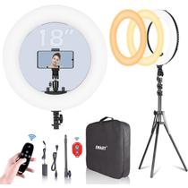 Ring Light EMART 18 Polegadas 65W - 3200-5500K - 480 LEDs Ring Light EMART 18 Polegadas 65W - 3200-5500K - 480 LEDs