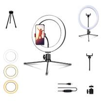 Ring Light Foto Iluminacao Filmagem Youtuber Envio Barato