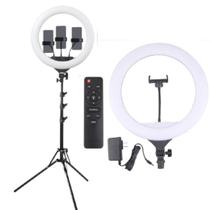 Ring Light Iluminador 14Polegadas 36Cm Tripé 2M Com Controle Ring Light Iluminador 14Polegadas 36Cm Tripé 2M Com Controle