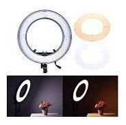 Ring Light Iluminador 30cm / 12 Polegadas 3 Cores Youtuber