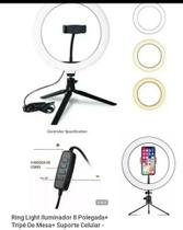 Ring Light iluminador 8 polegadas