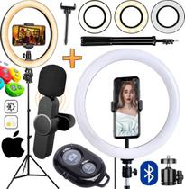 Ring Light Iluminador Anel Luz Led Selfie Makeup Tripé