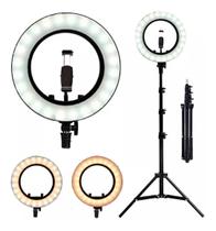 Ring Light Iluminador Led 10 Polegadas 26Cm Com Tripé Até 2M
