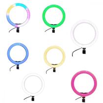 Ring Light Kit You Tuber Suporte Selfie 10 Com Tripe - TOCA