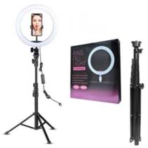 Ring Light Led 10 Polegadas 26cm Com Trípe Barato E Bom Ring Light Led 10 Polegadas 26cm Com Trípe Barato E Bom