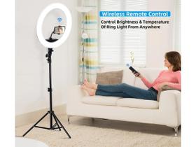 Ring Light Led 30W Grande 30Cm 12 Pol + Tripé + Suporte Cel Ring Light Led 30W Grande 30Cm 12 Pol + Tripé + Suporte Cel
