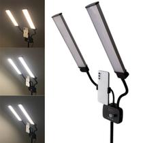 Ring Light Led Com Braço Duplo Articulado Profissional L