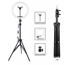 Ring Light Led Grande 14 Polegadas Kit Iluminador 36cm c/ Tripé