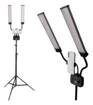 Ring Light Led Hd45x com braços duplos Tripe T Ring Light Led Hd45x com braços duplos Tripe T