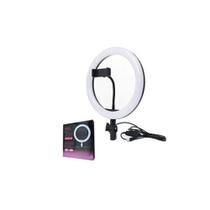 Ring Light LED HX-260 26cm 10 USB Iluminador Portatil para Fotos, Videos e Lives Sem Tripe Ring Light LED HX-260 26cm 10 USB Iluminador Portatil para Fotos, Videos e Lives Sem Tripe