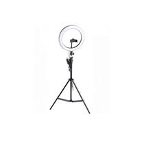 Ring Light Led Iluminador 26Cm Tripé 210Cm Suporte Celular