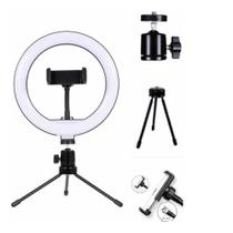 Ring Light Led Mesa Tripé Suporte Celular 8 Polegadas 20 cm Ring Light Led Mesa Tripé Suporte Celular 8 Polegadas 20 cm