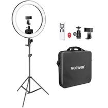 Ring Light LED Neewer de 16 Polegadas - 3200-5600K - com Suporte