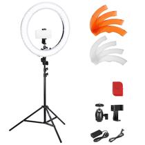 Ring Light LED NEEWER RL-18 45cm com Tripé e Suporte para Celular