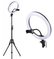 Ring Light Luz Rgb Colorida 26Cm 10 Polegadas + Tripé 2.10M Ring Light Luz Rgb Colorida 26Cm 10 Polegadas + Tripé 2.10M