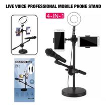 Ring Light Mobile Phone Stand Iluminador Profissional Suporte