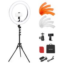 Ring Light Neewer RL-18 55W 18/45 cm 5600K com suporte e suporte