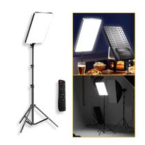 Ring Light Painel LED TPFoto RL-32 Bicolor 32 Polegadas com Controle Remoto e Tripé 1,9m