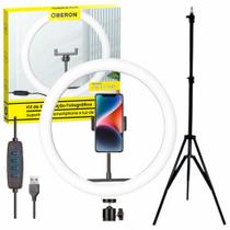 Ring Light para Celular 10 Polegadas LED 20W OBERON Kit com Tripe 2 Metros - OR-PL10
